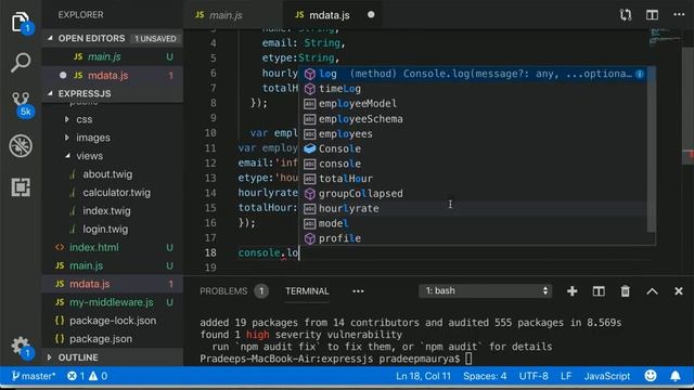 Mongodb tutorials for beginners in hindi | mongoose Introduction | How to use mongoose with node.js смотреть онлайн