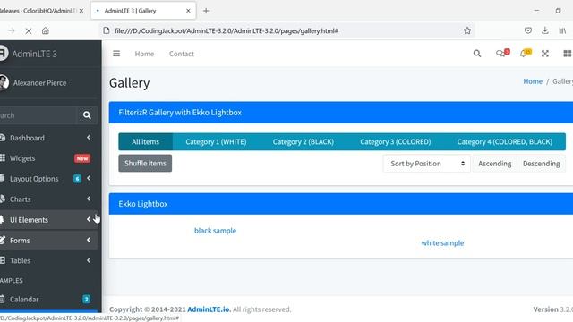 Blazor Server Admin Template LTE Dashboard Theme in .Net 6 BootStrap смотреть онлайн