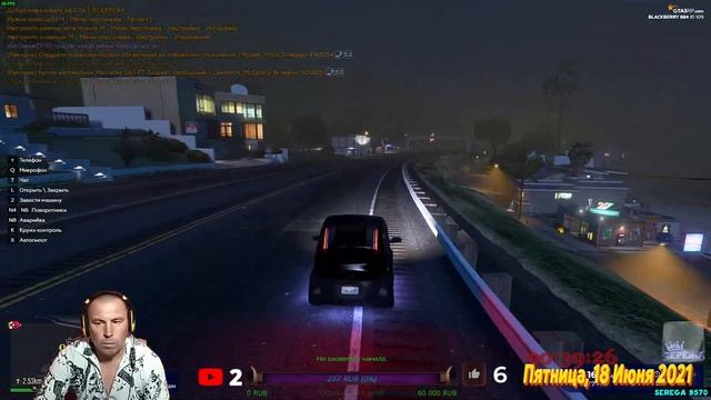 ● ● GTA 5 RP Blackberry --1440 60 FPS- Авто- Eli : мусор просто шик на таком авто делать ● смотреть онлайн