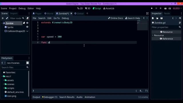 Make a Top-Down Zombie Shooter Game in Godot | Beginner Tutorial смотреть онлайн
