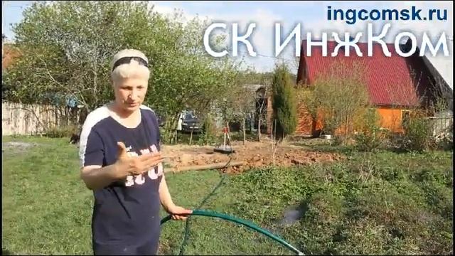 Обустройство артезианской скважины в Калужской обл. д. Нижняя Вырка смотреть онлайн