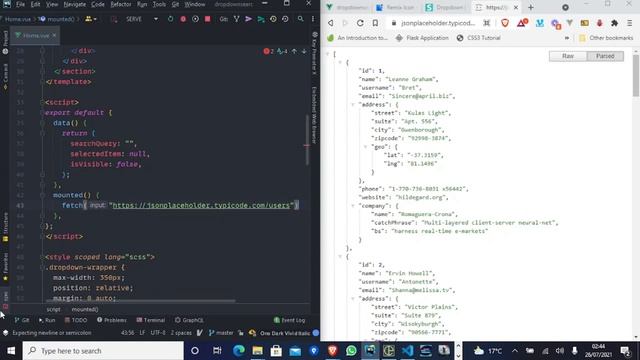 How to Create a Dropdown Search and Filter component using Vue.js смотреть онлайн