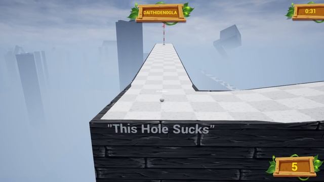 Golf It Funny Moments - Aiming for Secret Holes!! (50 Hole-in-one Map) смотреть онлайн