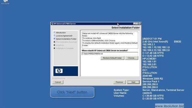 Install HP uCMDB 10.00 on Windows 2008 смотреть онлайн