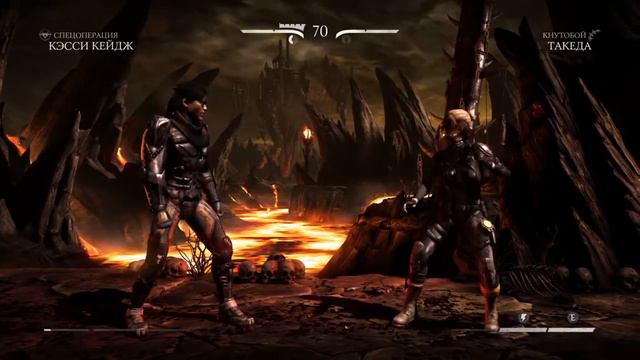 Mortal Kombat X - Селфи фаталити Кесси Кейдж. смотреть онлайн