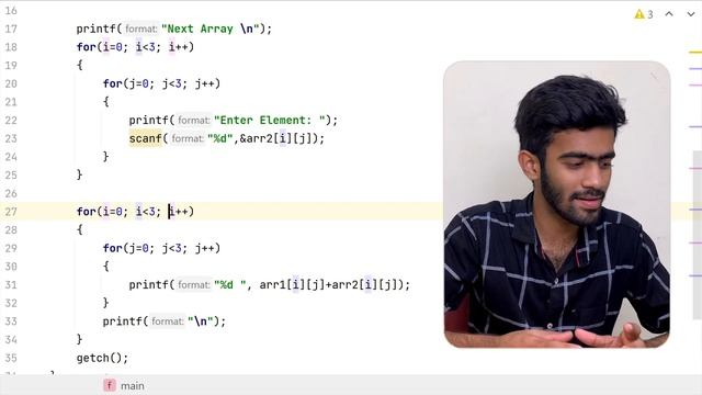 Addition of Matrix & Transpose of Matrix | C-Programming Ep-27 | Tamil | code io смотреть онлайн