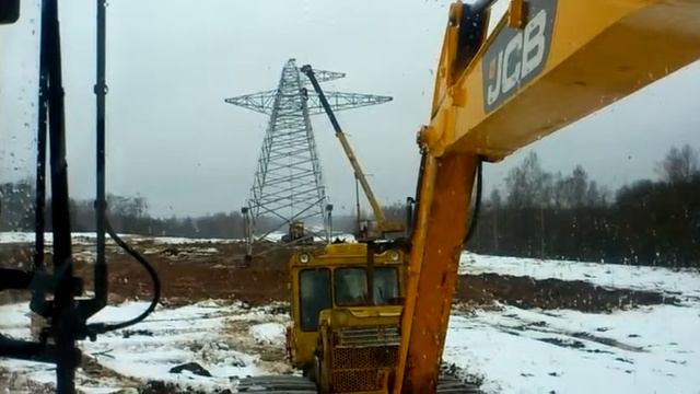 УСТАНОВКА ОПОР 330 КВ