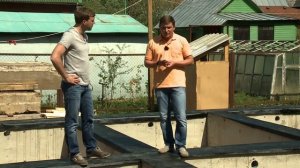 Постройка бревенчатого дома.Правильное обустройство фундамента и укладки бревен.