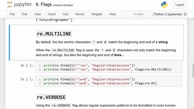 Python Regular Expressions Tutorial #9: Compilation Flags смотреть онлайн