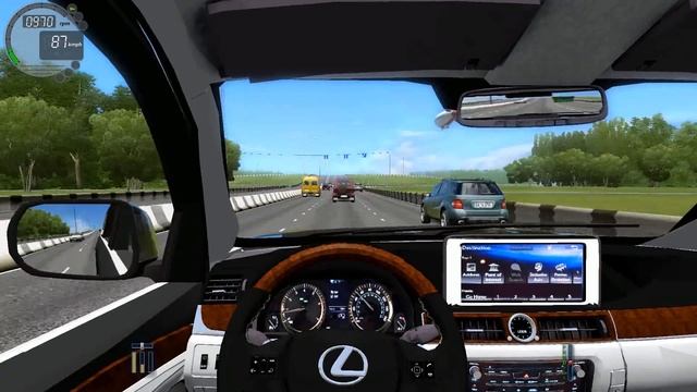 City Car Driving 1.5.3 Lexus LX570 2016 [G27] смотреть онлайн