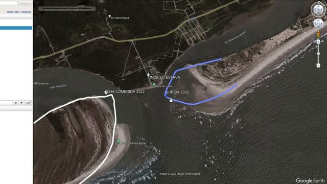 A Praia do Leste em Iguape/SP SUMIU! É impressionante a EROSÃO que ocorre neste local смотреть онлайн