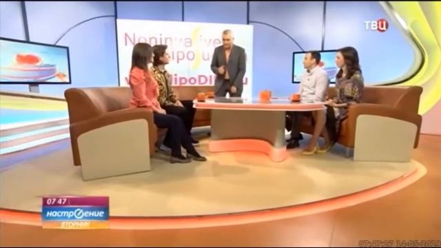 Прохор Шаляпин в эфире утреннего канала "Настроение". ТВЦ. смотреть онлайн
