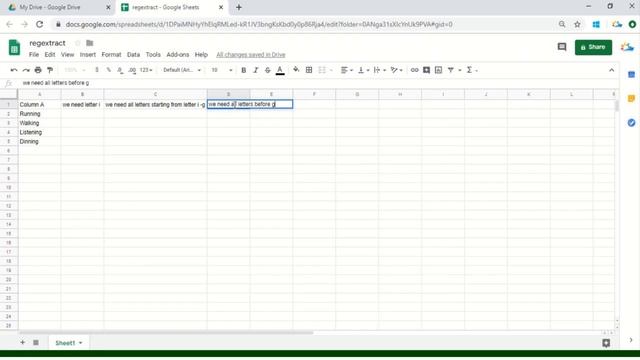Use of Regular Expression Extract in Google Sheets. RegEx functions смотреть онлайн