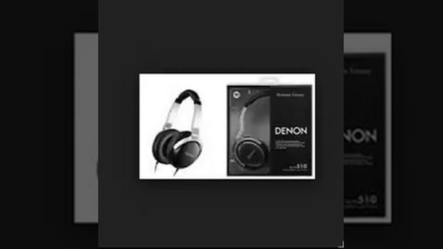 Denon AH D510R Mobile Elite On Ear Headphones with In Line Control and Mic Black смотреть онлайн