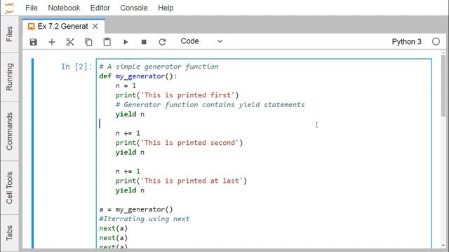 Python - Generators смотреть онлайн