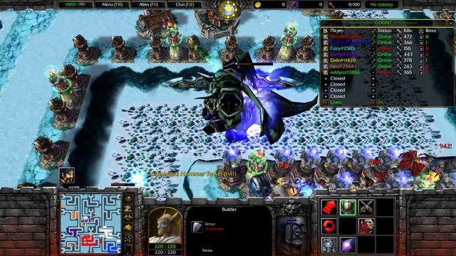 Warcraft 3, White TD #1 смотреть онлайн
