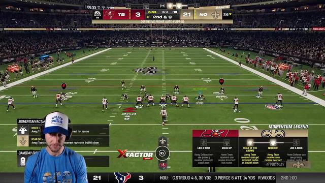 Huge Bounce Back Game vs. NFC South Rival | Saints Madden Franchise Season 1 Week 4 смотреть онлайн
