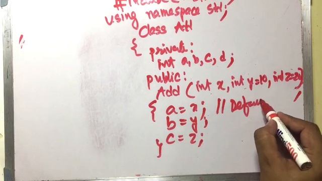 C++:: default argument constructor смотреть онлайн