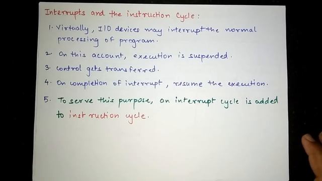 Instruction Cycles and Interrupt Mechanism in Hindi |Computer Organization and Architecture Lecture смотреть онлайн