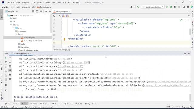 How to add column in liquibase xml using spring boot | Java Programming смотреть онлайн