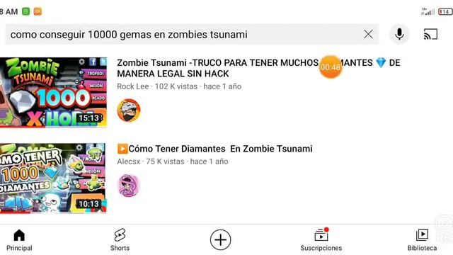 tutorial de como descargar zombie tsunami con 1000000 jemas 😎 смотреть онлайн