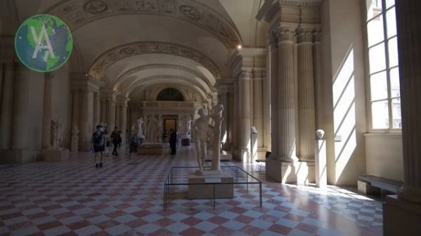 Louvre Museum 4K | Tour inside Louvre Museum Paris