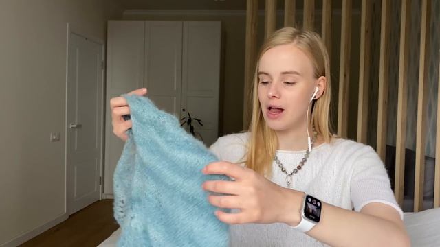 Моя вязальная неделя 9: платки и пуловер!