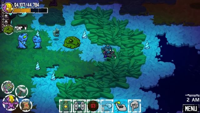 ICE PICKAXE- Прохождение игры Crashlands на андроид #28 смотреть онлайн