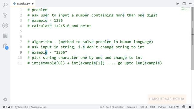 Chapter 3 Exercise 4 : Python tutorial 54 смотреть онлайн