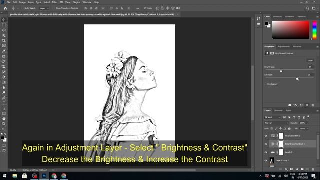 How to Convert your Image into Pencil Sketch in Photoshop |Free Graphic Design Tutorials. смотреть онлайн