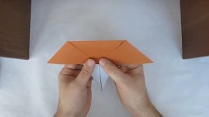 Оригами птеродактиль из бумаги