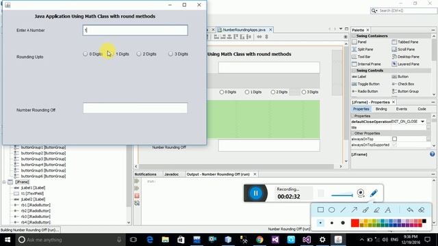 How to Add Radio Buttons groups in Java NetBeans GUI Application смотреть онлайн