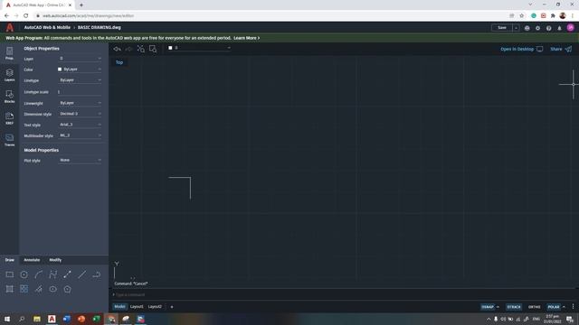 AutoCAD Web смотреть онлайн
