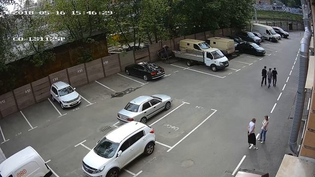 Уличная IP камера CO LS1125P Улица день.mp4 смотреть онлайн