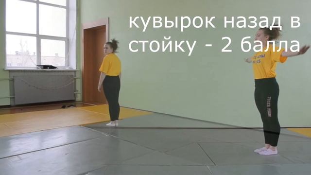 Кувырок назад в стойку смотреть онлайн