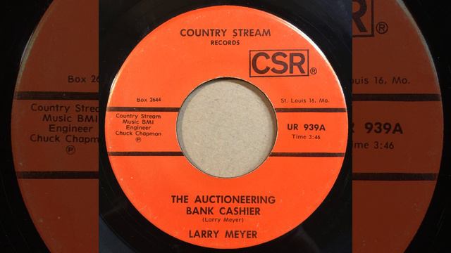 Larry Meyer - The Auctioneering Bank Cashier смотреть онлайн