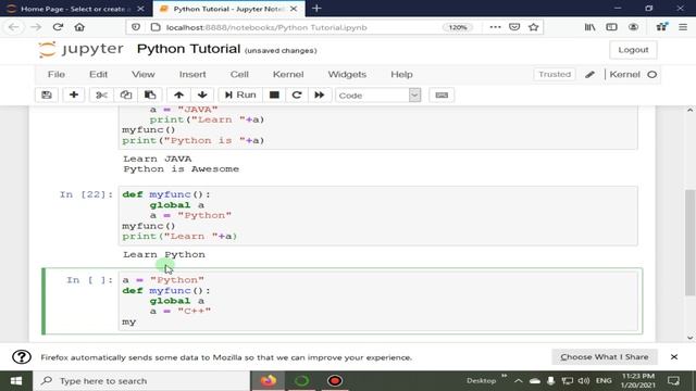 Local And Global Variables In Python | Python 4 You | Lecture 20 смотреть онлайн