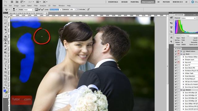 Photoshop Tutorial - Color Replacement Brush смотреть онлайн