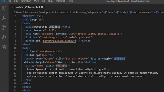 Bootstrap collapse смотреть онлайн