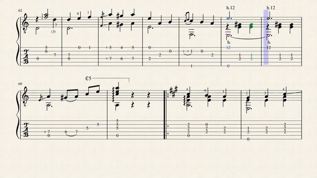 Arrependida - Américo Jacomino (Canhoto) (1889 - 1928) - Tablature