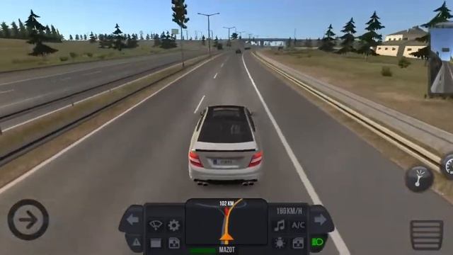 TRUCK SİMÜLATÖR ULTİMATE MERCEDES BENZ C63 AMG смотреть онлайн