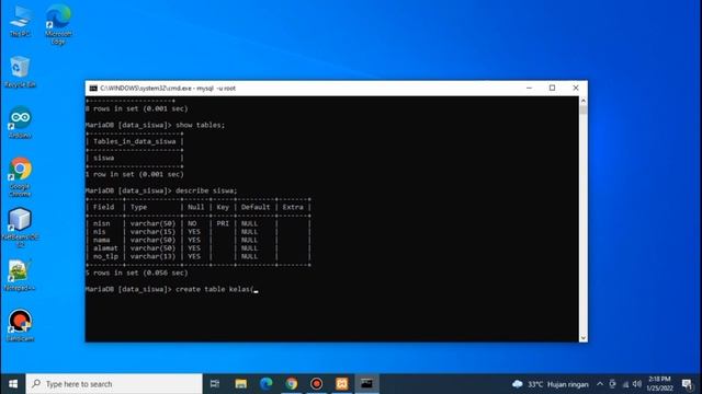 Cara Membuat Database Mysql Xampp di CMD смотреть онлайн