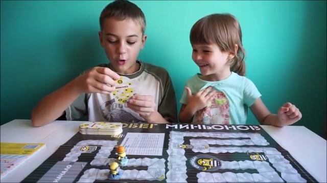 КАРТОЧКИ ГАДКИЙ Я 3 Игра ПОБЕГ МИНЬОНОВ Магнит смотреть онлайн
