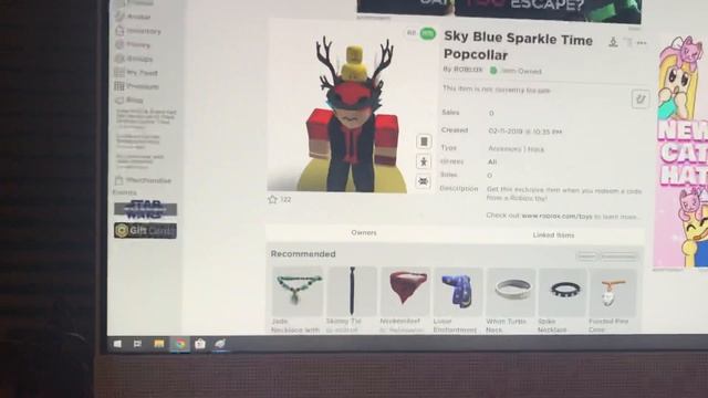 (Roblox) How I Got Both Redvalk and Sky blue Sparkle time Collar смотреть онлайн