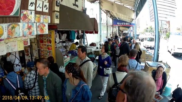 №20 День 10 (Часть 1) Рыбный рынок Цукидзи смотреть онлайн