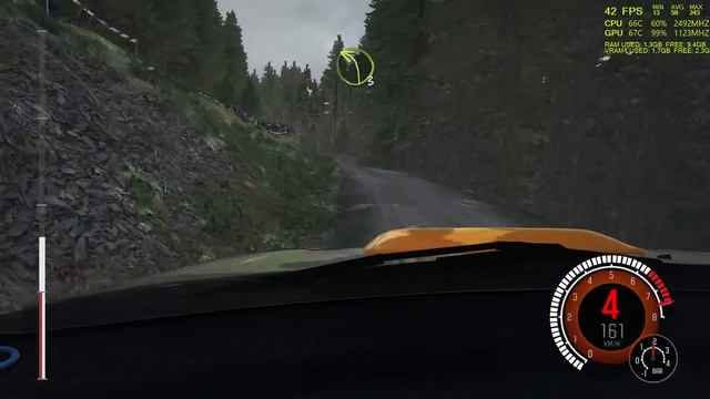 DiRT Rally - I7 6700HQ + GTX 950M 4 GB - 1080p - High settings - Benchmark FPS Test - [Elgato HD60] смотреть онлайн
