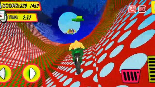 Superhero Tricky Bike Race (Kids Games) #2 - Android Gameplay смотреть онлайн
