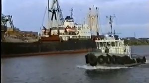 Игарка. Суда Северного морского пароходства.mp4