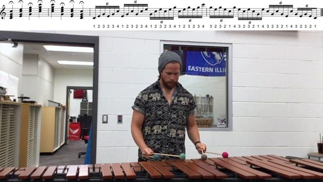 Broken Chords - C Major - Marimba Warm Up смотреть онлайн