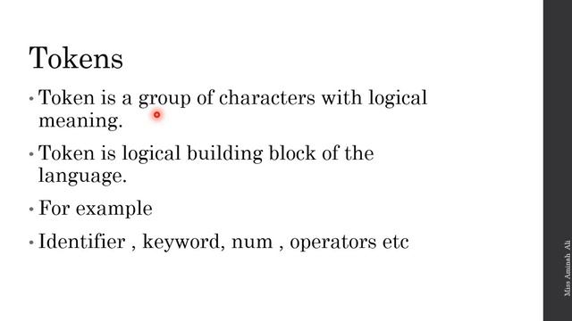 Lexical Analyzer Main Functionality | Compiler Construction | First phase of compiler смотреть онлайн